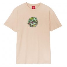 triko SANTA CRUZ - Asp Flores Dot Front T-Shirt Oat (OAT)