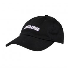 kšiltovka SANTA CRUZ - Arch Strip Cap Black (BLACK)