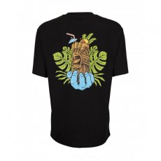 triko SANTA CRUZ - Tiki Hand T-shirt Black (BLACK)