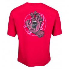 triko SANTA CRUZ - Opus Hand Overlay T-Shirt Magenta (MAGENTA)