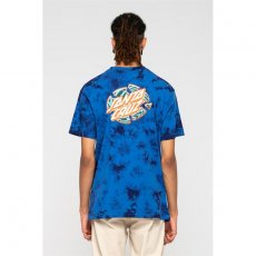 triko SANTA CRUZ - Warp Broken Dot T-Shirt Royal Cloud Dye (ROYAL CLOUD DYE)