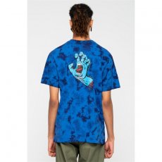 triko SANTA CRUZ - Screaming Hand Chest T-Shirt Royal Cloud Dye (ROYAL CLOUD DYE2578)