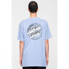 triko SANTA CRUZ - Stipple Wave Dot T-Shirt Iris Blue (IRIS BLUE)