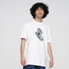 triko SANTA CRUZ - Holo Screaming Hand T-Shirt White (WHITE)