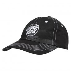 kšiltovka SANTA CRUZ - Crash Cap Black (BLACK)