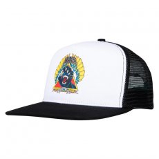 kšiltovka SANTA CRUZ - Natas Screaming Panther Cap White/Black (WHITE BLACK)