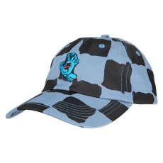 kšiltovka SANTA CRUZ - Screaming Mini Hand Cap Dusty Blue Check (DUSTY BLUE CHECK)