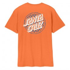 triko SANTA CRUZ - Breaker Check Opus Dot T-Shirt Apricot (APRICOT)