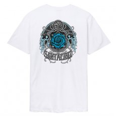 triko SANTA CRUZ - Dressen Rose Crew One T-Shirt White (WHITE)