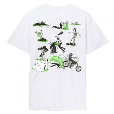 triko SANTA CRUZ - Scene Report T-Shirt White (WHITE)