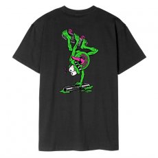 triko SANTA CRUZ - Slimey II T-Shirt Black (BLACK)