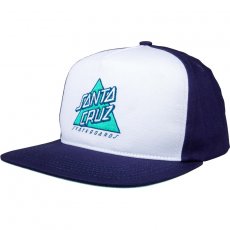 kšiltovka SANTA CRUZ - Not A Dot Snapback White/Dark Navy (WHITE-DARK NAVY )