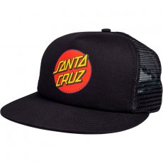 kšiltovka SANTA CRUZ - Classic Dot Mesh Cap Black/Black (BLACK-BLACK)