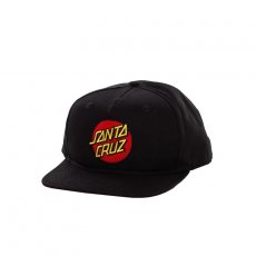 kšiltovka SANTA CRUZ - Classic Dot Cap Black (BLACK)