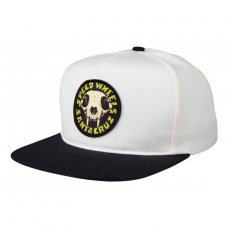 kšiltovka SANTA CRUZ - SW Skull Snapback Off White (OFF WHITE)