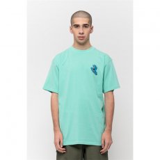 triko SANTA CRUZ - Screaming Hand Chest T-Shirt Jade Green (JADE GREEN)