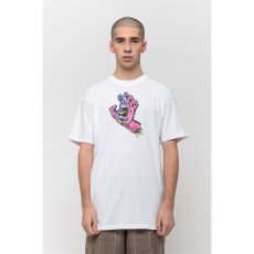 triko SANTA CRUZ - Scales Screaming hand T-Shirt White (WHITE)