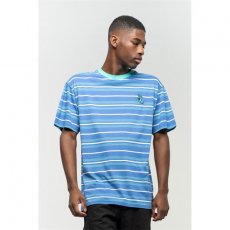 triko SANTA CRUZ - Mini Hand Stripe T-Shirt Washed Navy (WASHED NAVY)