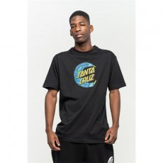 triko SANTA CRUZ - Bigfoot Moon Dot T-Shirt Black (BLACK)