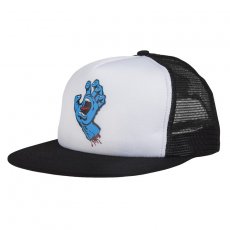 kšiltovka SANTA CRUZ - Classic Hand Mesh Cap White/Black (WHITE-BLACK)