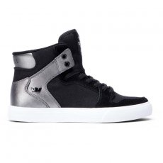 boty SUPRA - Womens Vaider Black/Gunmetal- White (BMT)