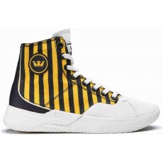 boty SUPRA - Statik Caution Stripe-Bone (822)