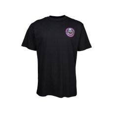 triko SANTA CRUZ - Speed Wheels Shark T-Shirt Black (BLACK)