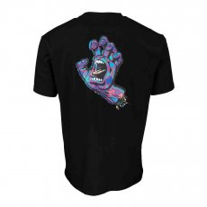 triko SANTA CRUZ - Growth Hand T-Shirt Black (BLACK)