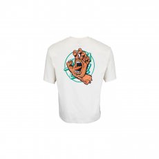 triko SANTA CRUZ - Opus Hand Overlay T-Shirt Off White (OFF WHITE)