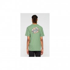 triko SANTA CRUZ - Warp Broken Dot T-Shirt Vintage Ivy (VINTAGE IVY)