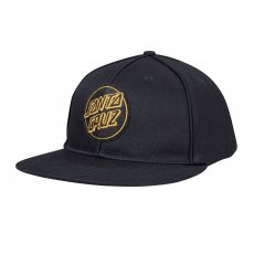 kšiltovka SANTA CRUZ - Convergence Opus Cap Black (BLACK)