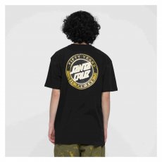 triko SANTA CRUZ - 50th TTE Dot T-Shirt Black (BLACK)