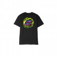 triko SANTA CRUZ - Slime Wave T-Shirt Black  (BLACK )