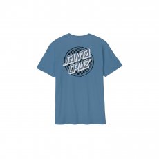 triko SANTA CRUZ - Breaker Check Opus Dot T-Shirt Dusty Blue (DUSTY BLUE)