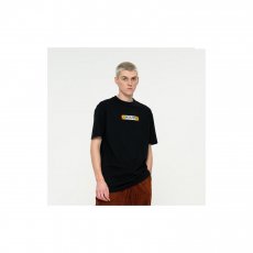 triko SANTA CRUZ - Sundown Ray Strip T-Shirt Black (BLACK)