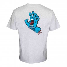 triko SANTA CRUZ - Screaming Hand Chest T-Shirt Athletic Heather (ATHLETIC HEATHER2564)