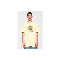 triko SANTA CRUZ - Spiral Strip Hand T-Shirt Butter (BUTTER)