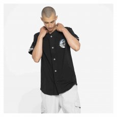 triko SANTA CRUZ - Cosmic Bone Hand Baseball Top Black (BLACK)