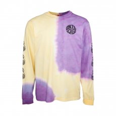 triko SANTA CRUZ - Mako L/S T-Shirt Yellow/Purple Fold Dye (YELLOW-PURPLE FOLD D)