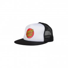 kšiltovka SANTA CRUZ - Classic Dot Mesh Cap White-Black (WHITE-BLACK)