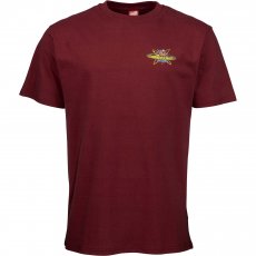 triko SANTA CRUZ - Cosmica T-Shirt Wine (WINE)