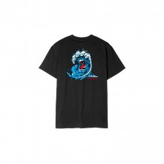 triko SANTA CRUZ - Screaming Wave T-Shirt Black (BLACK)