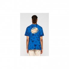 triko SANTA CRUZ - Warp Broken Dot T-Shirt Royal Cloud Dye (ROYAL CLOUD DYE)