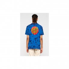 triko SANTA CRUZ - Classic Dot Chest T-Shirt Royal Cloud Dye (ROYAL CLOUD DYE)