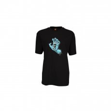 triko SANTA CRUZ - Cabana Hand T-Shirt Black (BLACK)