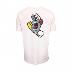 triko SANTA CRUZ - Screaming Hand Fusion T-Shirt Athletic Heather (ATHLETIC HEATHER)