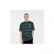 triko SANTA CRUZ - Mini Beach Bum Hand Stripe Tee Cedar Stripe (CEDAR STRIPE)