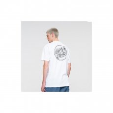 triko SANTA CRUZ - Alive Dot T-Shirt White (WHITE)