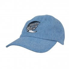 kšiltovka SANTA CRUZ - Dark Moon Dot Cap Light Blue Denim (LIGHT BLUE DENIM)