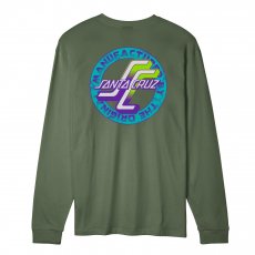 triko SANTA CRUZ - MFG OGSC L/S T-Shirt Sage (SAGE)